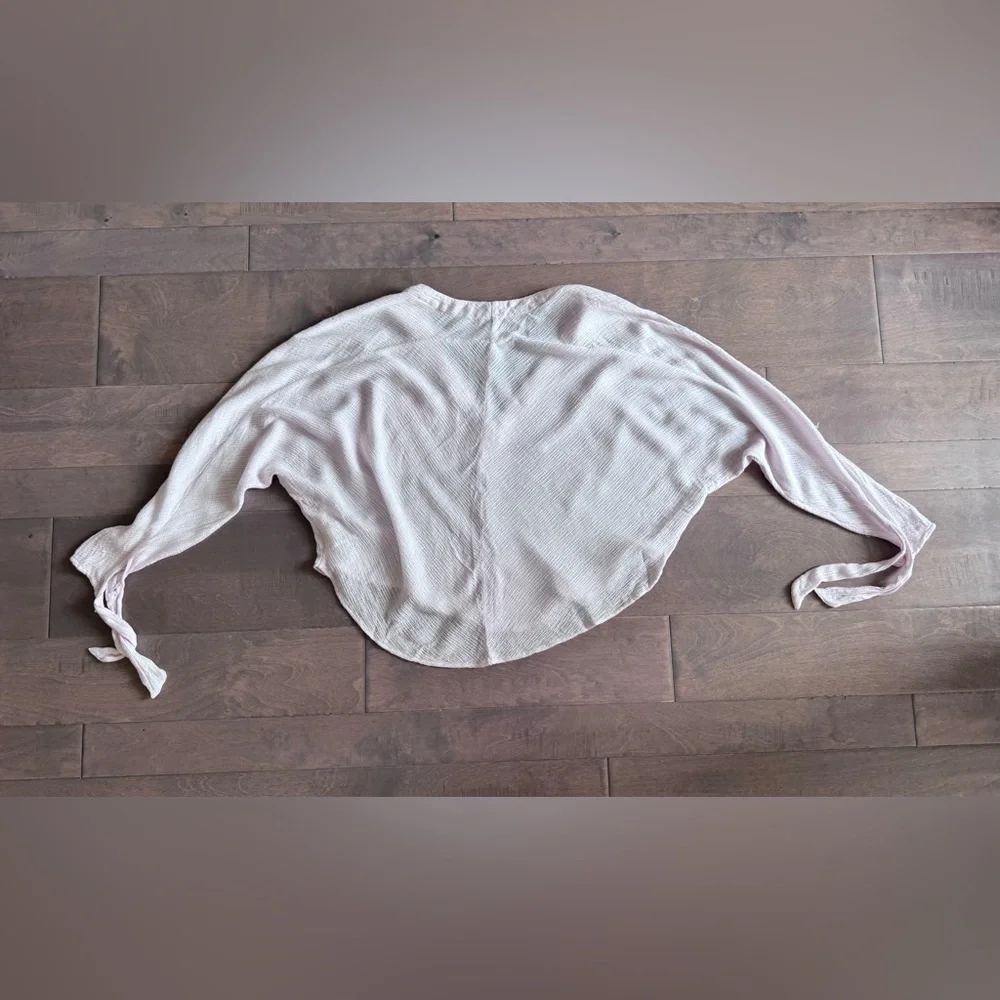 Free People Morning Dolman Sleeve Gauze Top